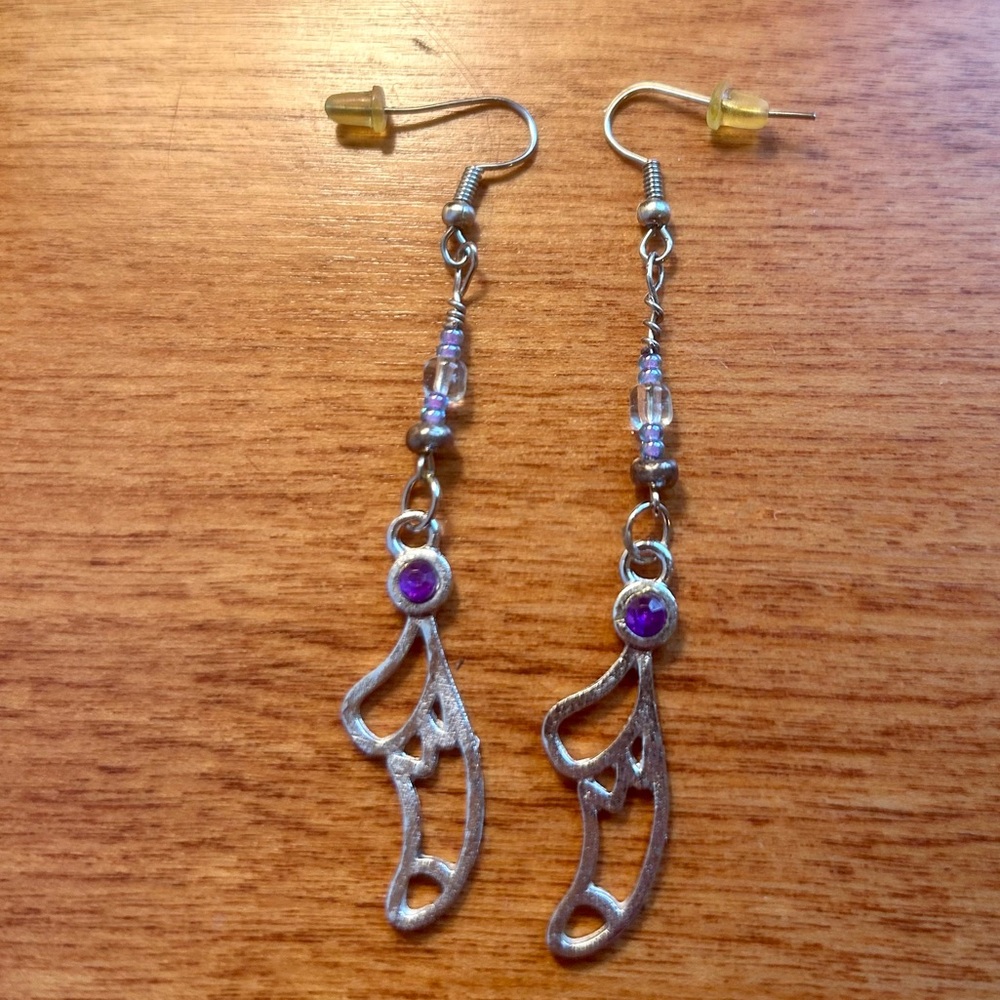 Whimsical Christmas Stocking Earrings